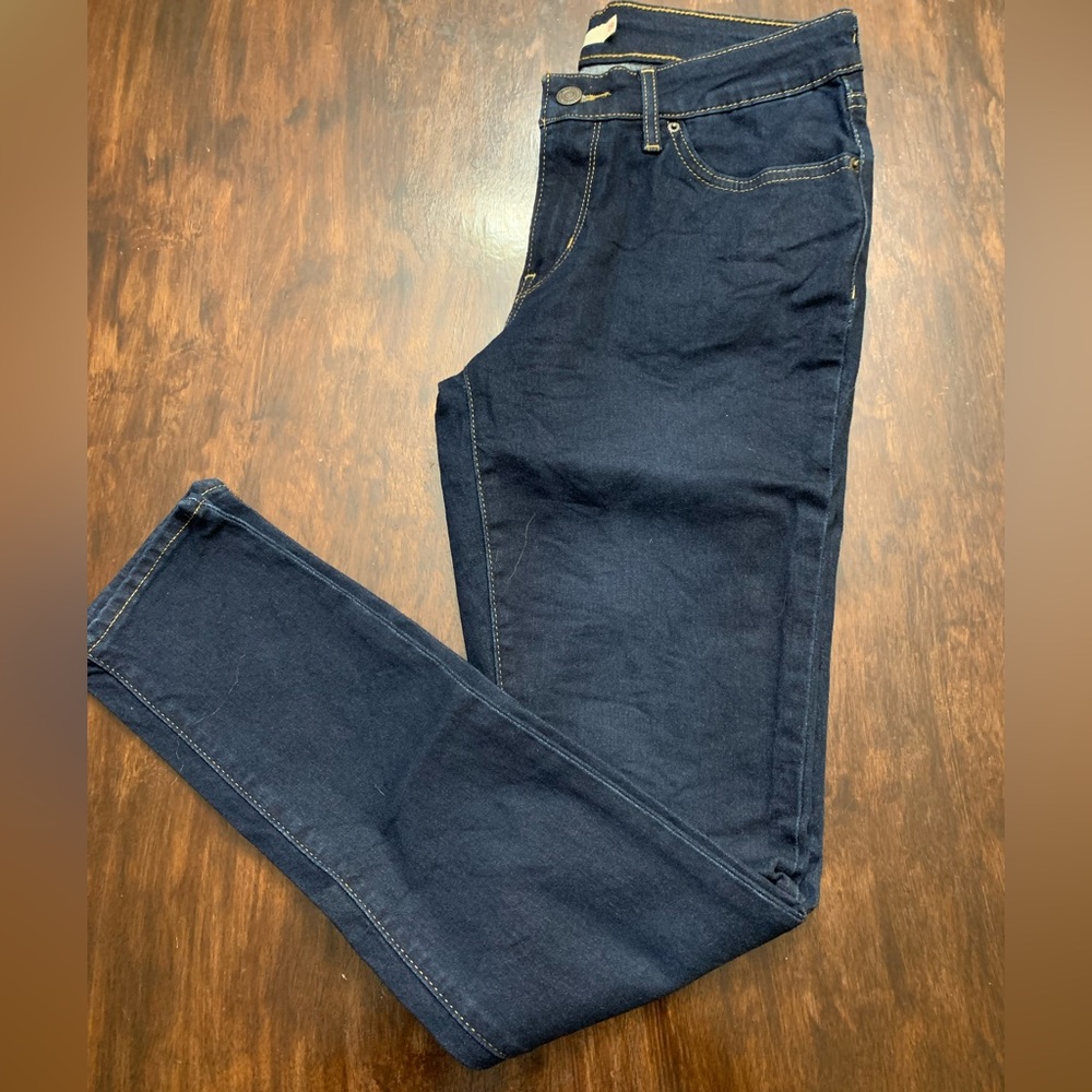 Levis 711 skinny Dark Blue